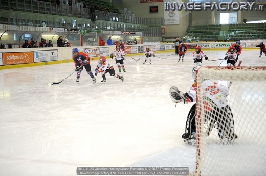 2014-11-23 Valpellice-Hockey Milano Rossoblu U12 2537 Thomas Piccapietra